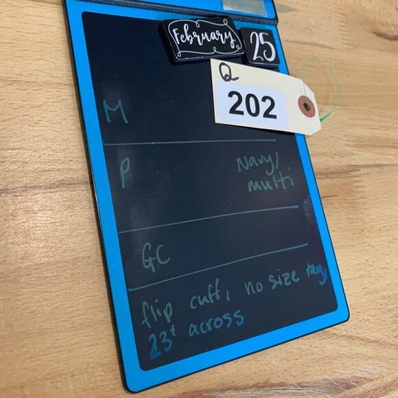 Robert Graham Shirt Mens L Large Navy Multi Cotton Flip Cuff Striped Button Up - Picture 10 of 11